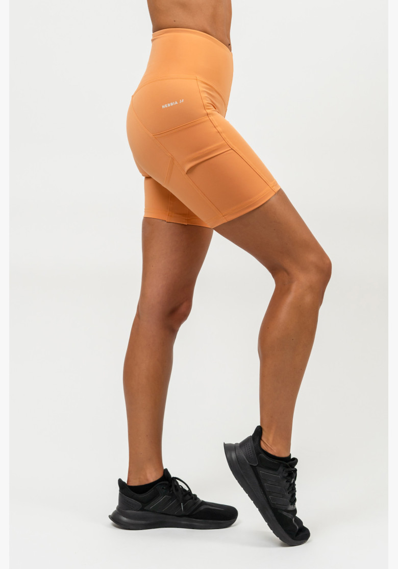 NEBBIA Cycling shorts with high waist...