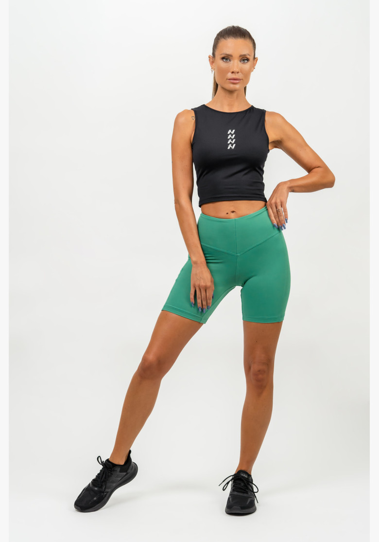 NEBBIA Cycling shorts with high waist...