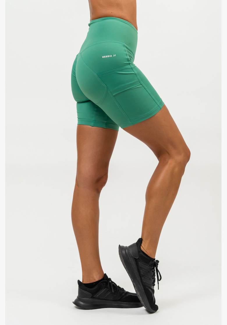 NEBBIA Cycling shorts with high waist...