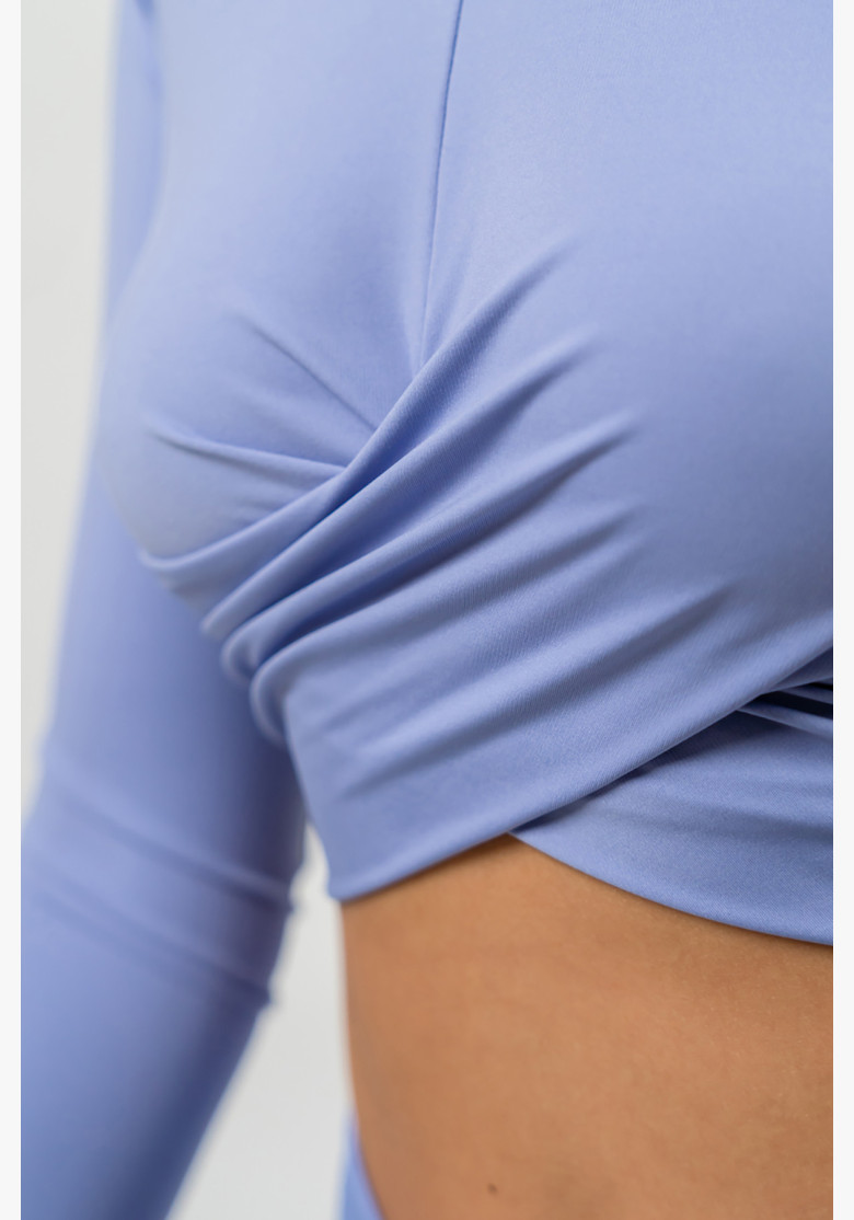 NEBBIA Crop top with long sleeves...