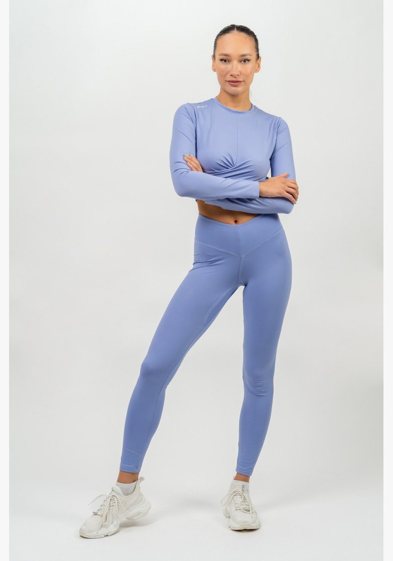 NEBBIA Crop top with long sleeves...