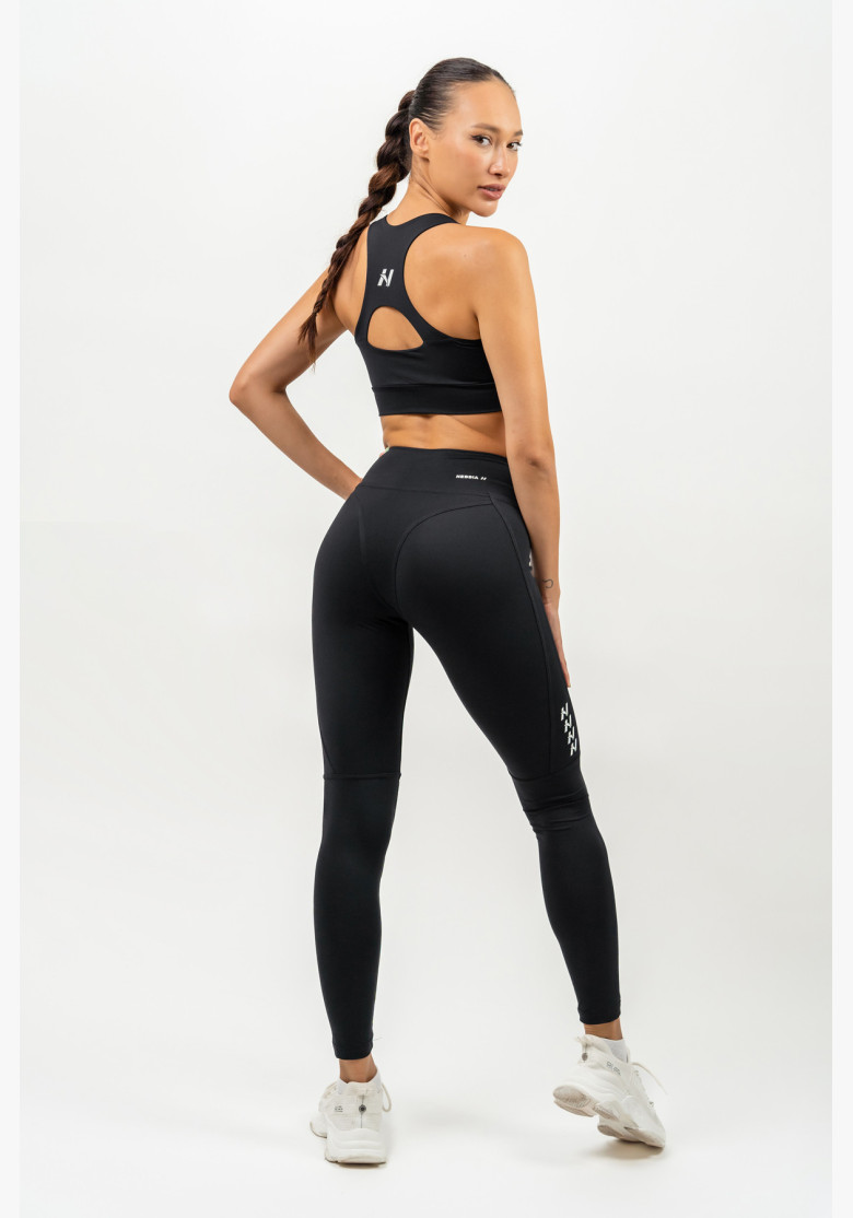 NEBBIA Sports racer back bra AGILE black NEBBIA Sports racer back bra AGILE black