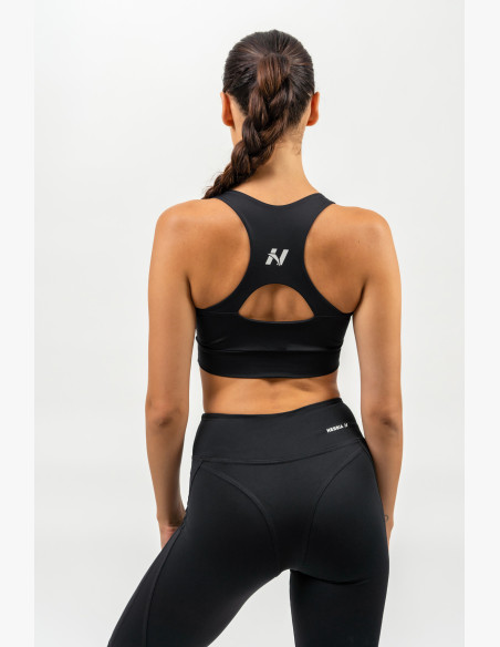 NEBBIA Sports racer back bra AGILE black