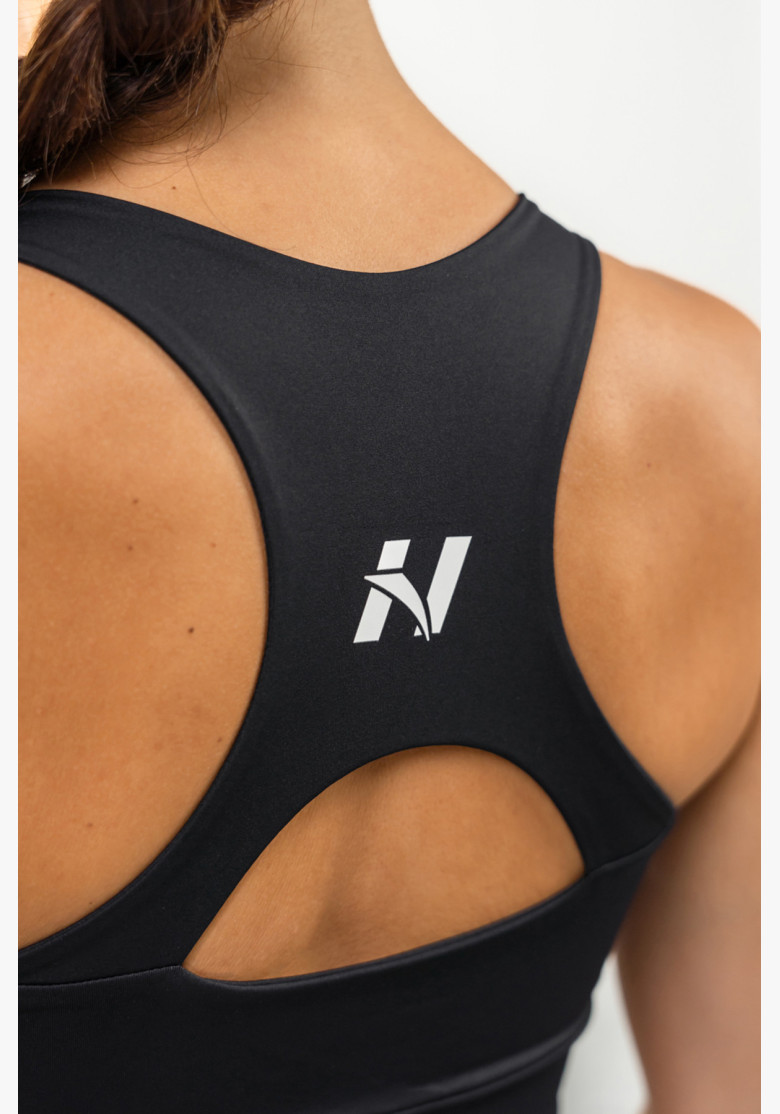NEBBIA Sports racer back bra AGILE black NEBBIA Sports racer back bra AGILE black