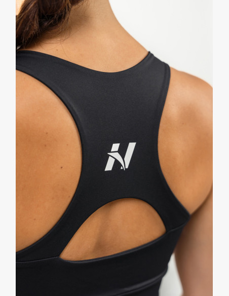 NEBBIA Sports racer back bra AGILE black