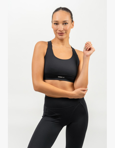 NEBBIA Sports racer back bra AGILE black