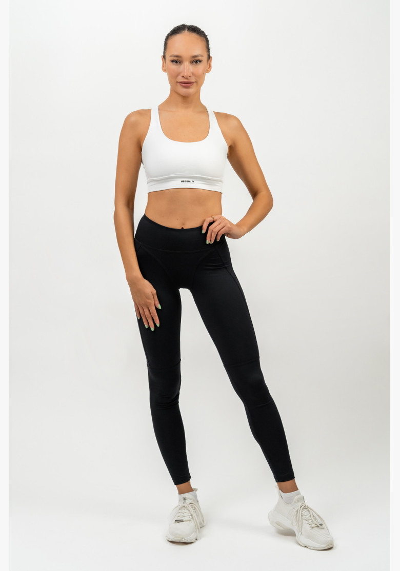 NEBBIA Sports racer back bra AGILE white NEBBIA Sports racer back bra AGILE white