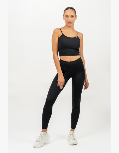 NEBBIA Women's 3/4 bra with high support Elite Essentials black