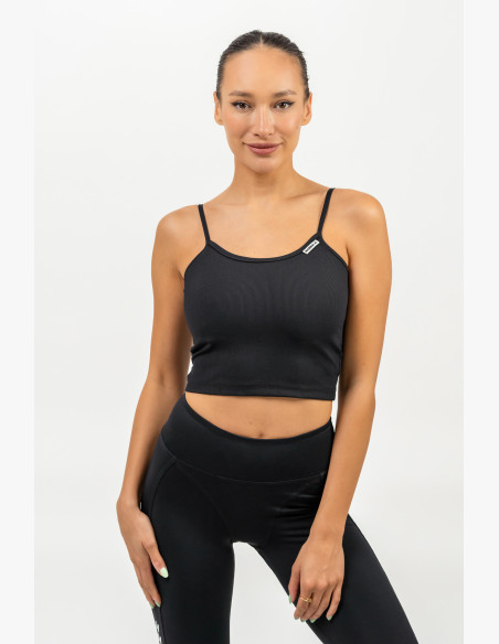 NEBBIA Women's 3/4 bra with high support Elite Essentials black