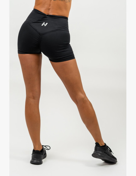 NEBBIA Leggings shorts with high waist AGILE black