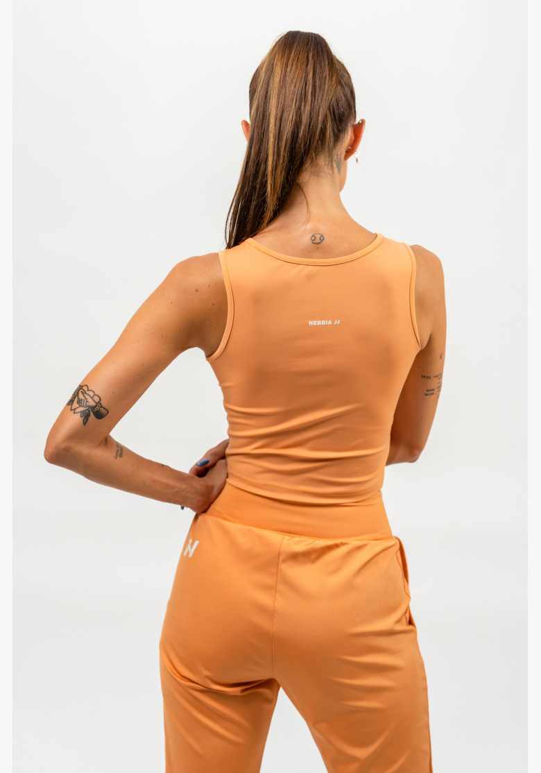 NEBBIA Crop top tank top CONFIDENCE...