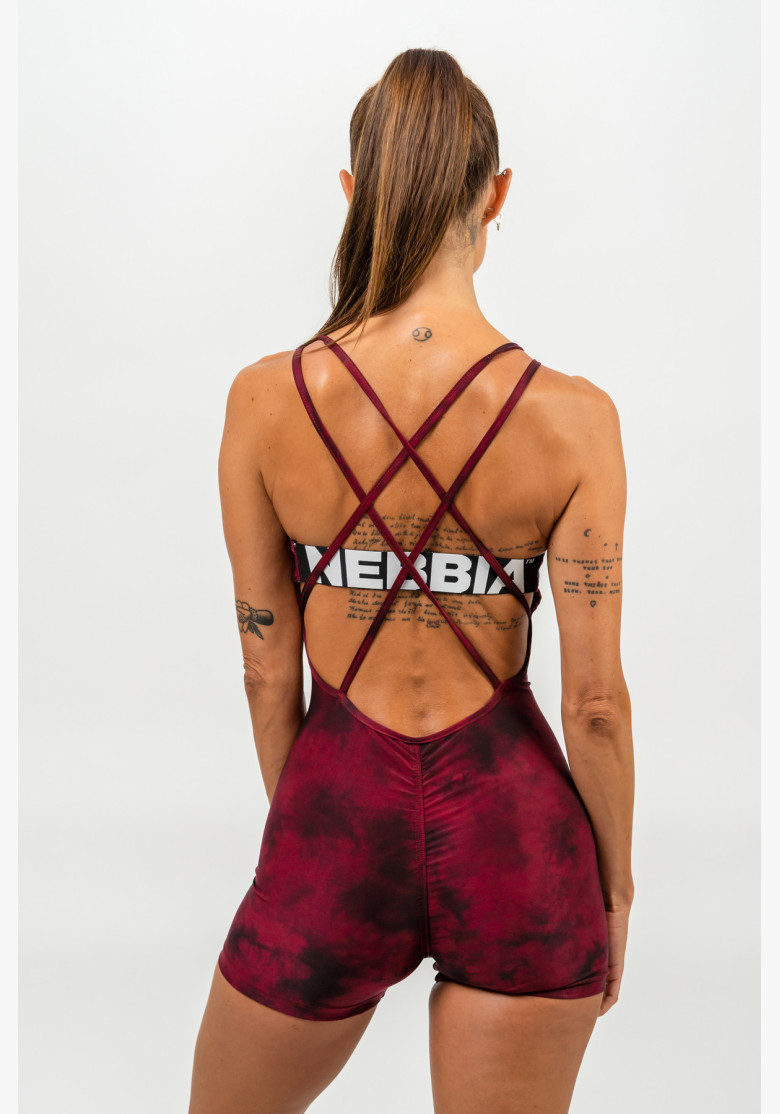 NEBBIA Sports overalls short...
