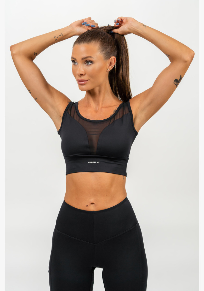 NEBBIA Sports bra with mesh... NEBBIA Sports bra with mesh...