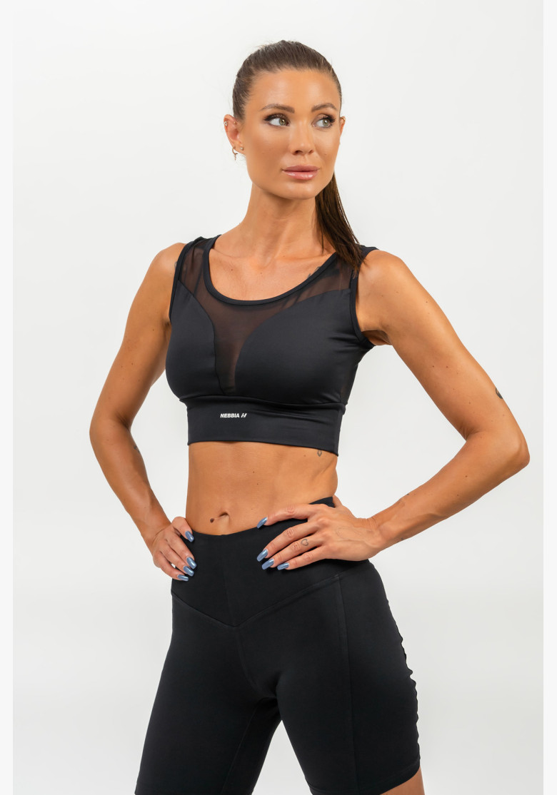 NEBBIA Sports bra with mesh... NEBBIA Sports bra with mesh...