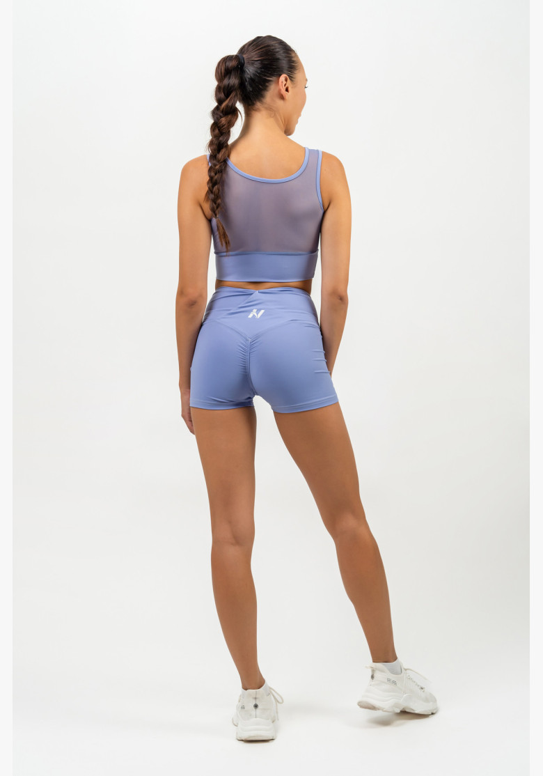 NEBBIA Sports bra with mesh...