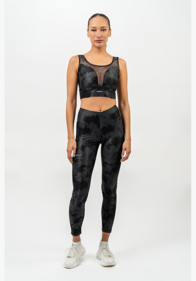 NEBBIA High-waisted mesh leggings... NEBBIA High-waisted mesh leggings...