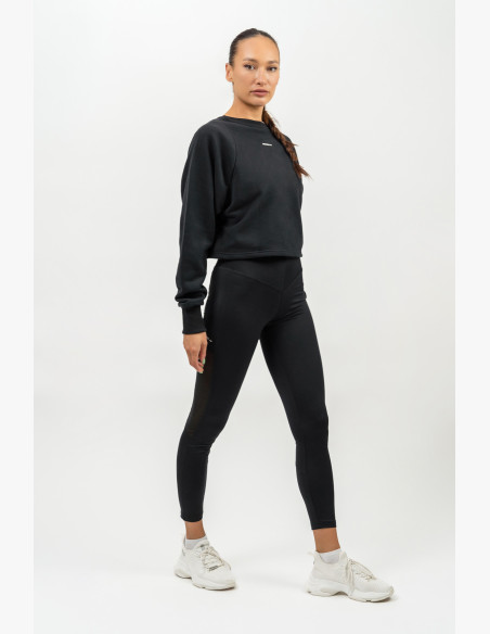 NEBBIA High-waisted mesh leggings PERFORMANCE black
