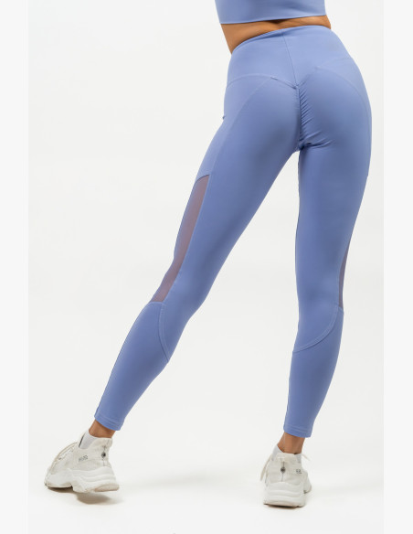 NEBBIA High-waisted mesh leggings PERFORMANCE purple