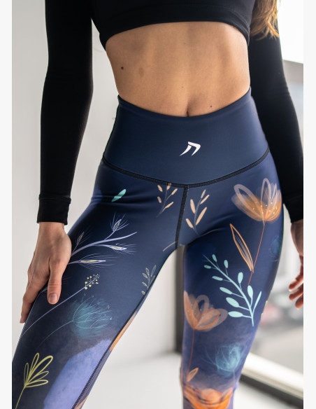 KFIT Thermo Leggings Night Meadow