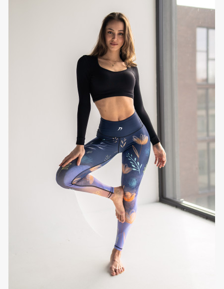 KFIT Thermo Leggings Night Meadow