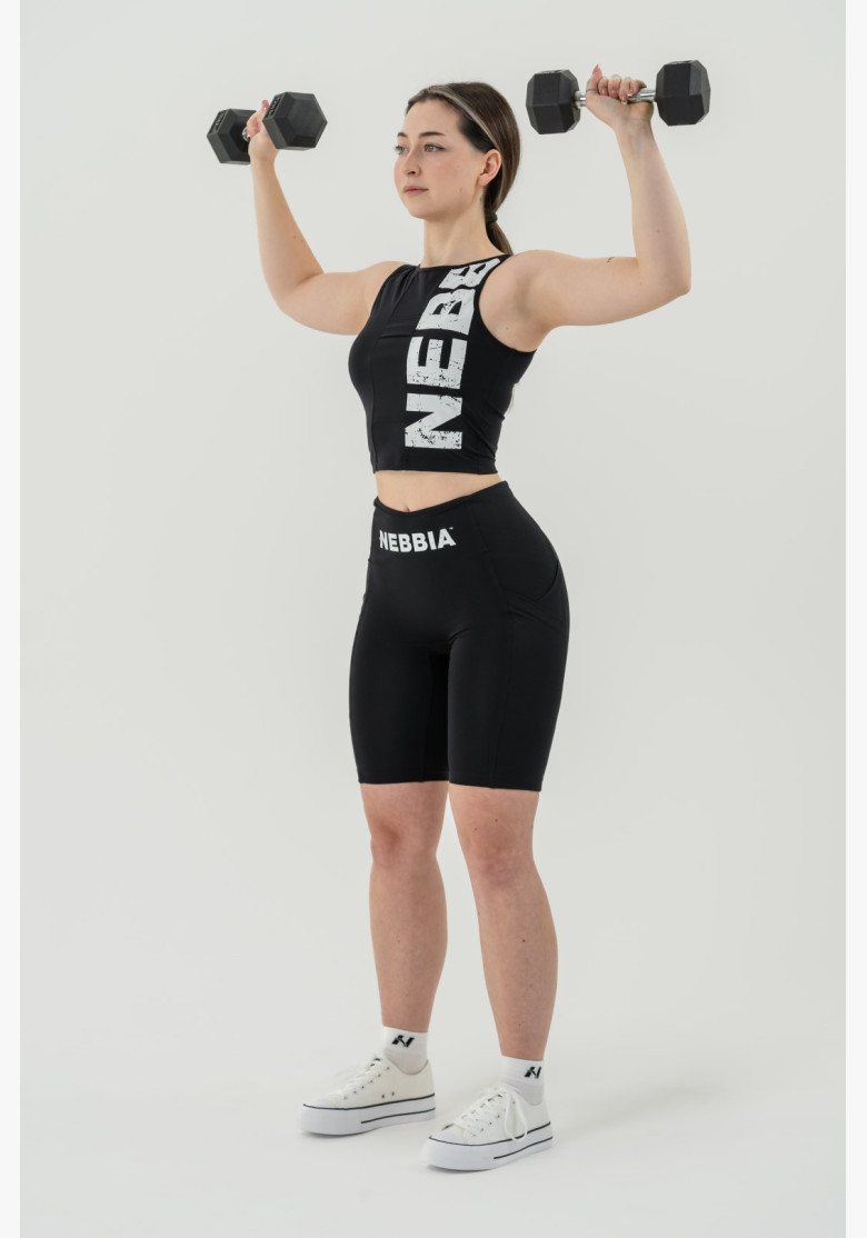 NEBBIA Tank top SNATCHED black NEBBIA Tank top SNATCHED black