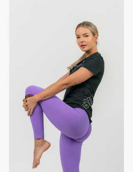 NEBBIA FIT Activewear high waist leggings lilac