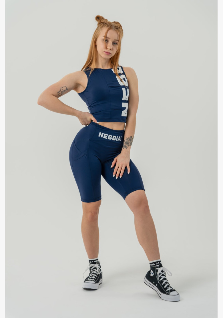 NEBBIA Tank top SNATCHED blue NEBBIA Tank top SNATCHED blue