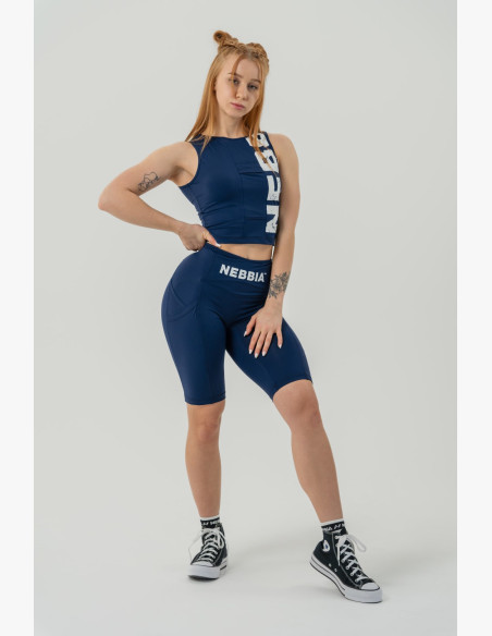 NEBBIA Tank top SNATCHED blue