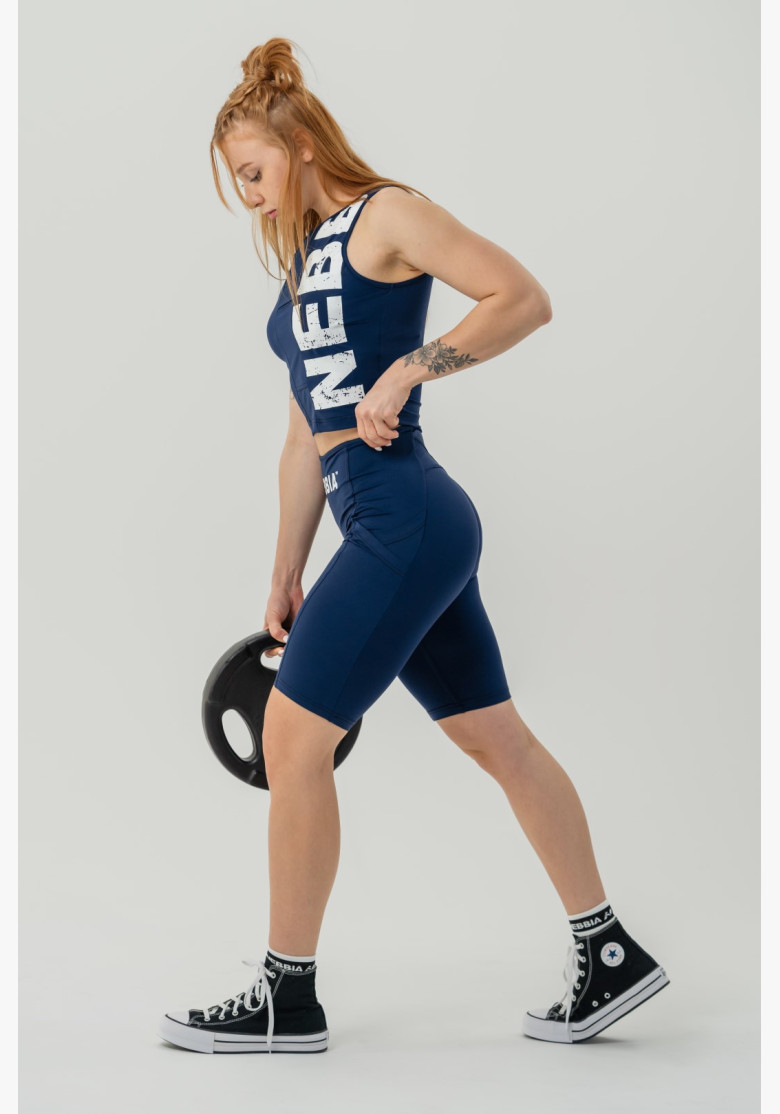 NEBBIA Tank top SNATCHED blue NEBBIA Tank top SNATCHED blue