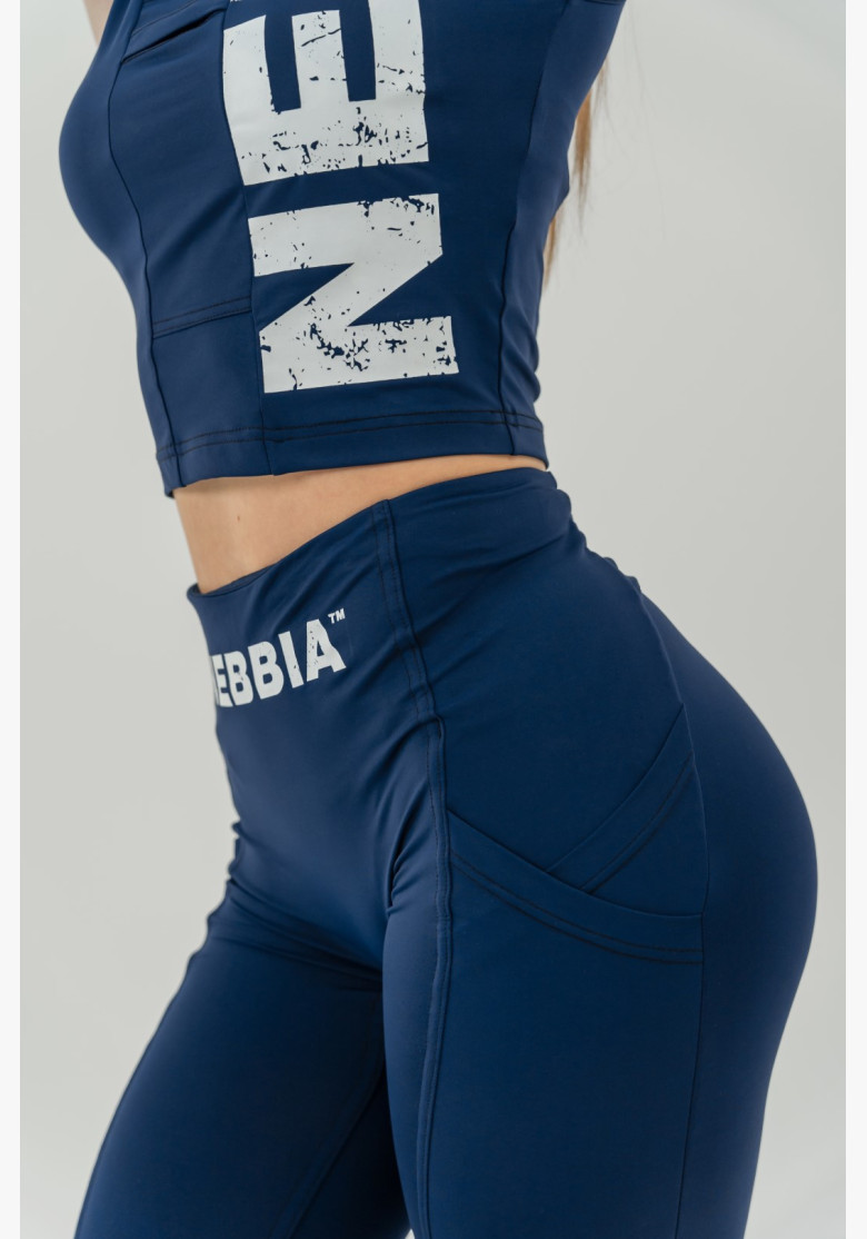 NEBBIA Tank top SNATCHED blue NEBBIA Tank top SNATCHED blue