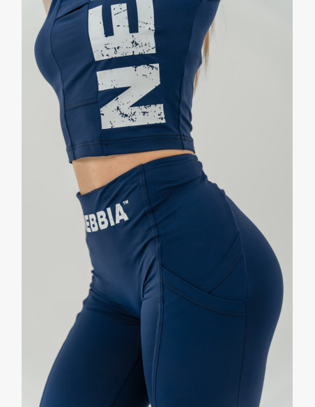 NEBBIA Tank top SNATCHED blue