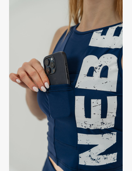 NEBBIA Tank top SNATCHED blue