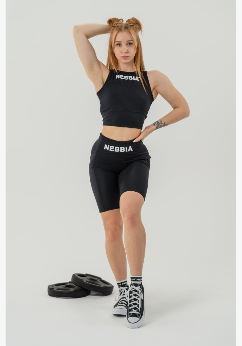NEBBIA Crop top tank top GYM THERAPY...