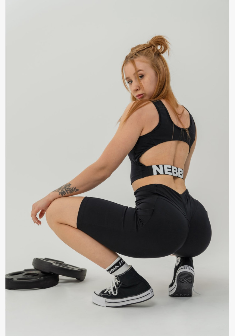 NEBBIA Crop top tank top GYM THERAPY...