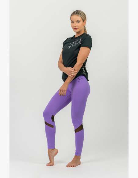 NEBBIA FIT Activewear high waist leggings lilac
