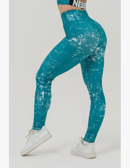 NEBBIA Workout Leggings ROUGH GIRL green