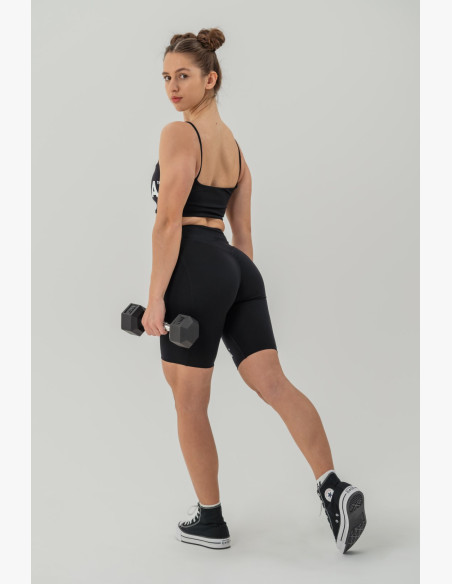 NEBBIA Bandeau bra BACK CHECK black