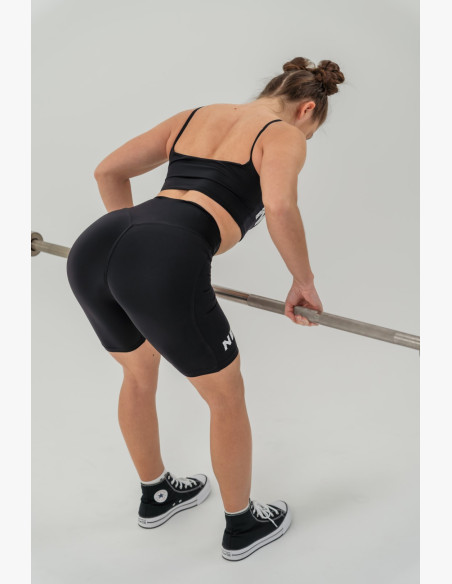 NEBBIA Bandeau bra BACK CHECK black