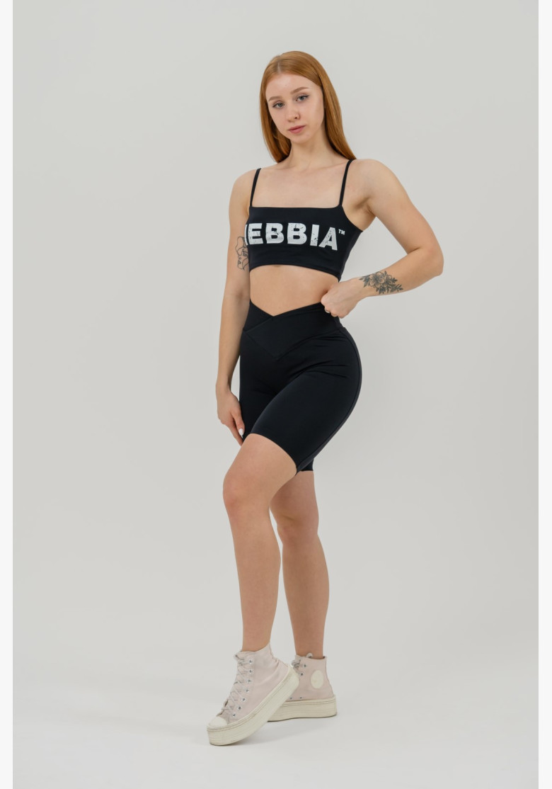 NEBBIA Bandeau bra BACK CHECK black NEBBIA Bandeau bra BACK CHECK black