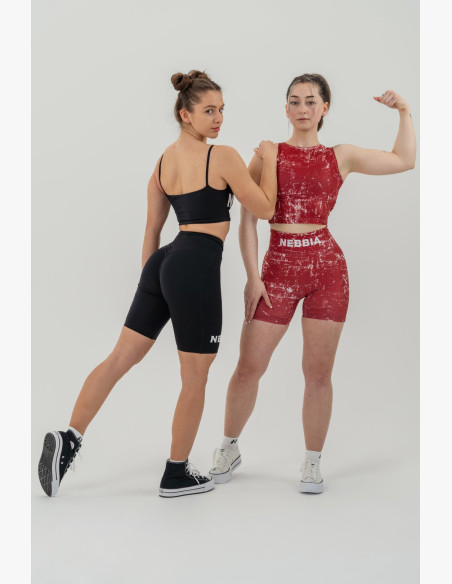 NEBBIA Bandeau bra BACK CHECK black