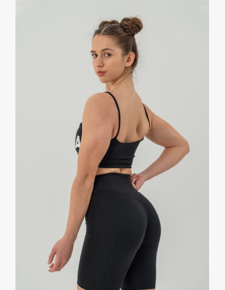 NEBBIA Bandeau bra BACK CHECK black