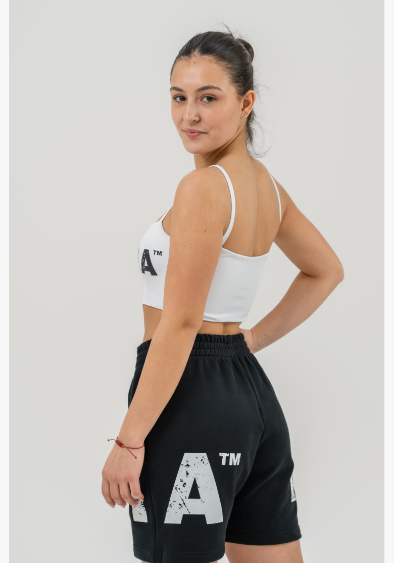 NEBBIA Bandeau bra BACK CHECK white NEBBIA Bandeau bra BACK CHECK white