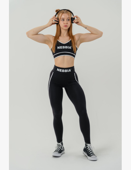 NEBBIA Shaping fitness leggings MY RULES black