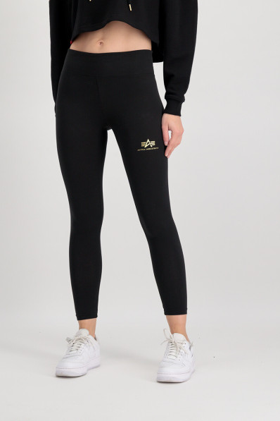 Legíny Alpha Industries Basic SL Foil Print black yellow...