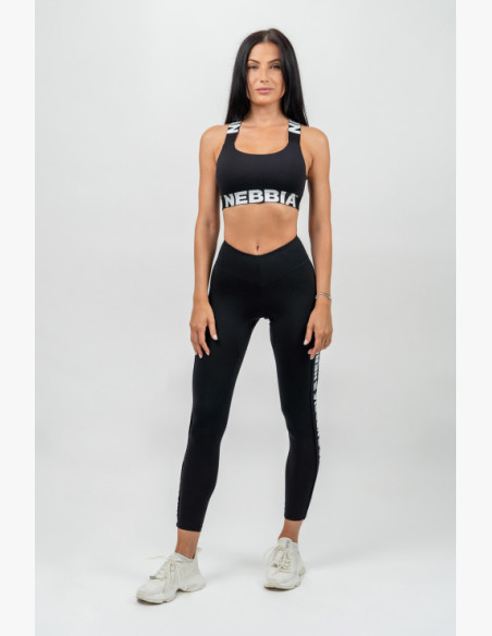 NEBBIA High waisted leggings ICONIC black