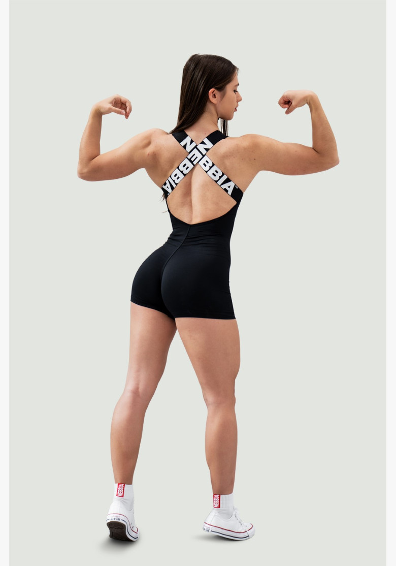 NEBBIA Sports jumpsuit short 5″ GYM... NEBBIA Sports jumpsuit short 5″ GYM...