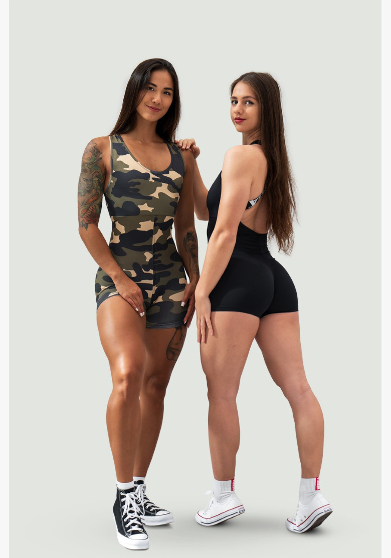 NEBBIA Sports jumpsuit short 5″ GYM... NEBBIA Sports jumpsuit short 5″ GYM...