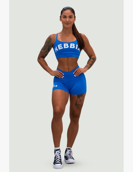 NEBBIA Sports bra GYM HERO blue