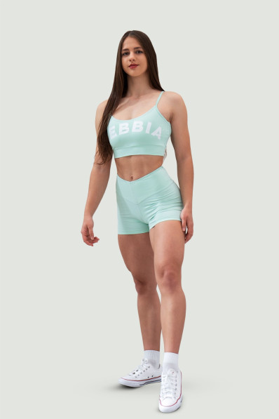 NEBBIA Sports bra GYM HERO pale green
