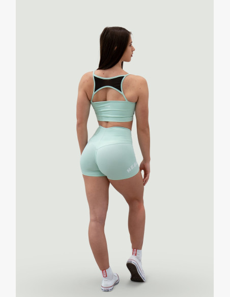 NEBBIA Sports bra GYM HERO pale green